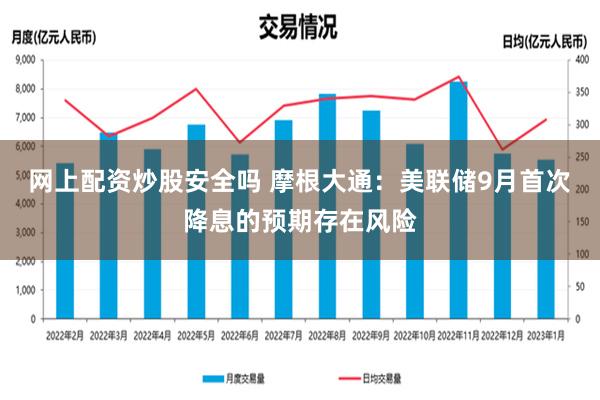 网上配资炒股安全吗 摩根大通：美联储9月首次降息的预期存在风险