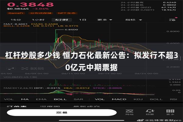 杠杆炒股多少钱 恒力石化最新公告：拟发行不超30亿元中期票据