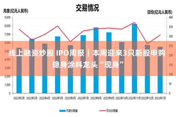 线上融资炒股 IPO周报｜本周迎来3只新股申购 隐身涂料龙头“现身”